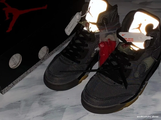 Rep Black CT8480-001 x Off-White 5 Jordan Air 0813